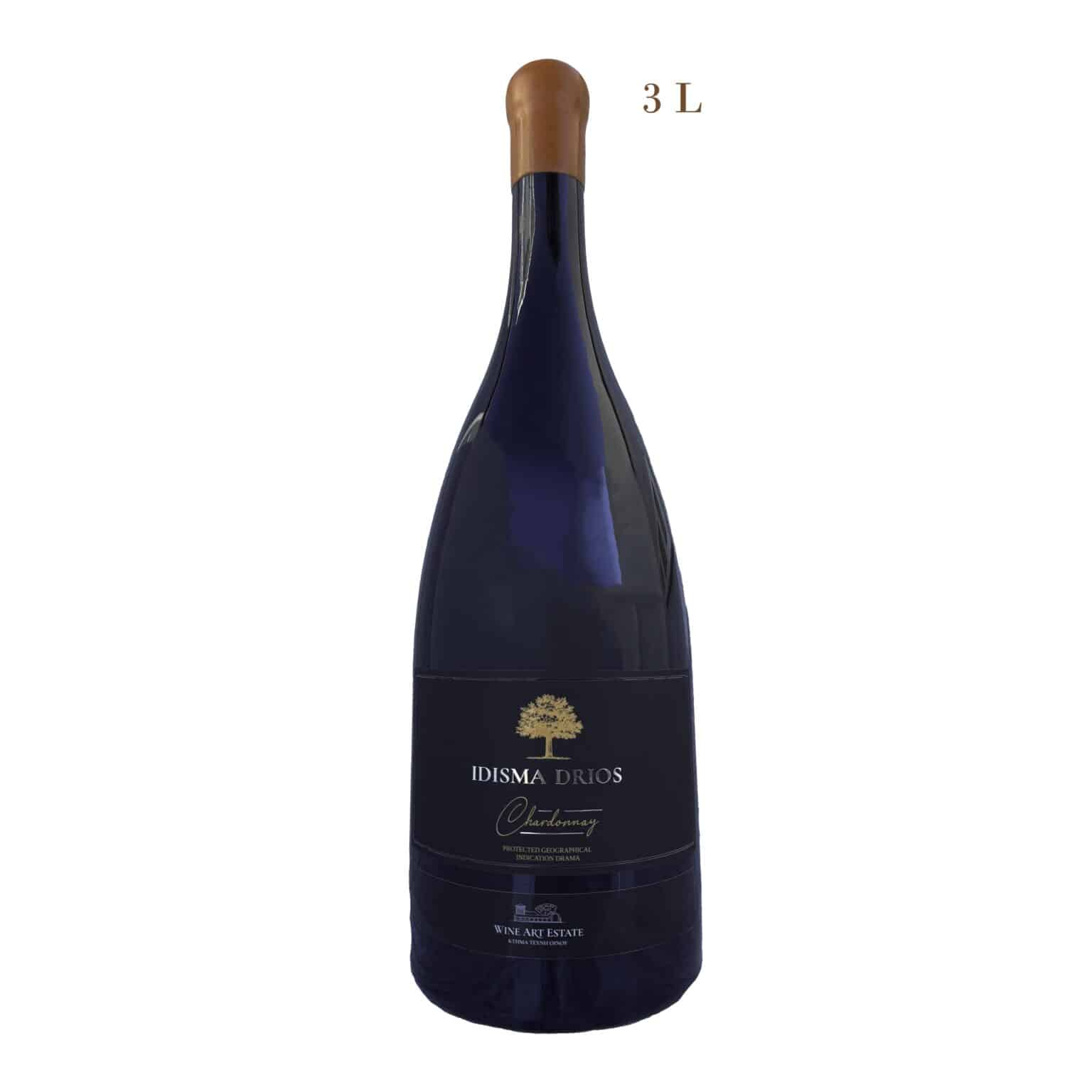 IDISMA DRIOS CHARDONNAY WINE ART ESTATE - Large format wine bottle - Jeroboam, Double Magnum - la maison du vin