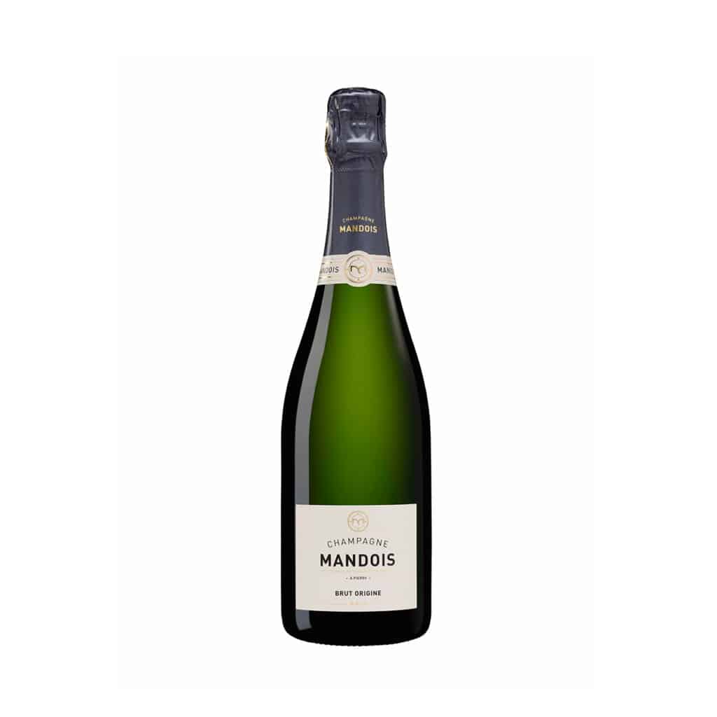 Champagne Mandois Brut Origine bottle