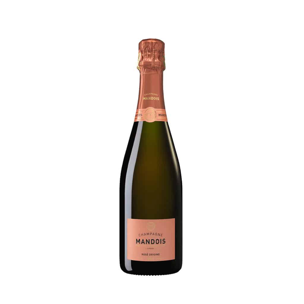 Champagne Mandois Rosé Origine bottle