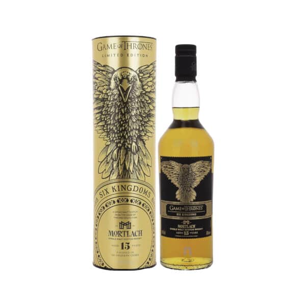 MORTLACH 15 YEARS OLD GAME OF THRONES SIX KINGDOMS LIMITED EDITION 70CL