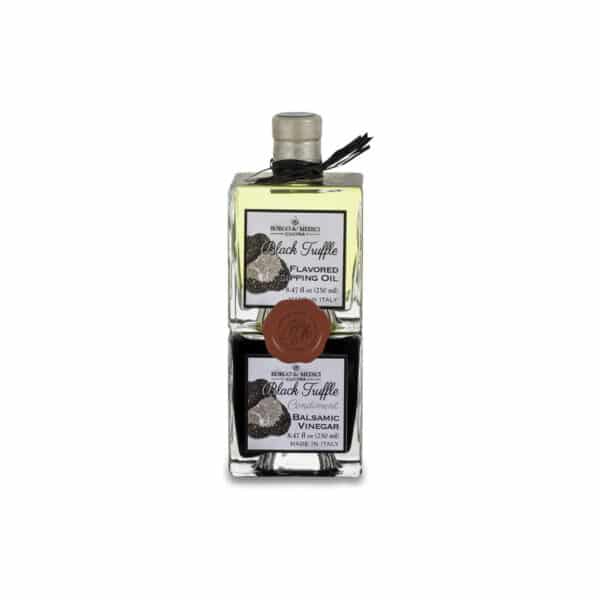 BORGO AG02399 / A112009ED - 2X250ML TRUFFLE CONDIMENTS STACKABLE BOTTLES