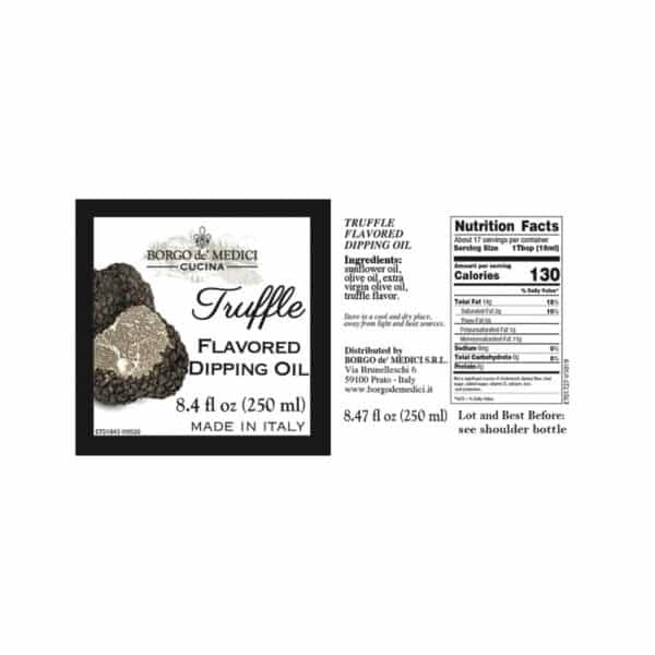 TRUFFLE CONDIMENTS STACKABLE BOTTLES 2X250ML - BORGO DE MEDICI - Image 2