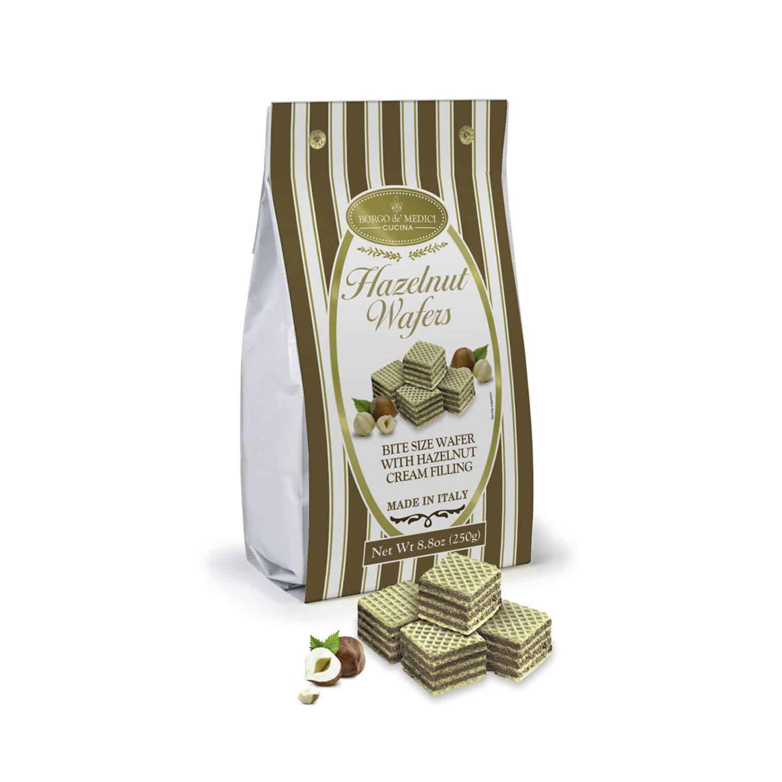 Hazelnut Wafers - tuscan delice - gourmet products limassol cyprus