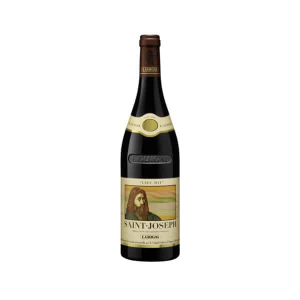 SAINT-JOSEPH LIEU-DIT RED E. GUIGAL - syrah, rhoen valley red wine, french wine, la maison du vin