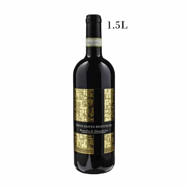 BRUNELLO DI MONTALCINO PIEVE S. RESTITUTA MAGNUM ANGELO GAJA - la maison du vin