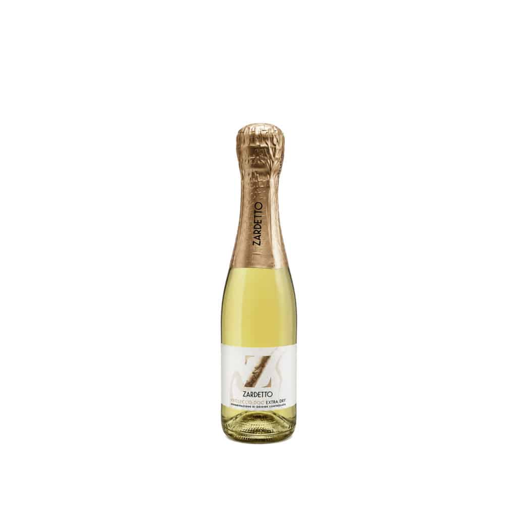 Zardetto Prosecco Rosé Extra Dry 200ml Italian sparkling wine mini bottle