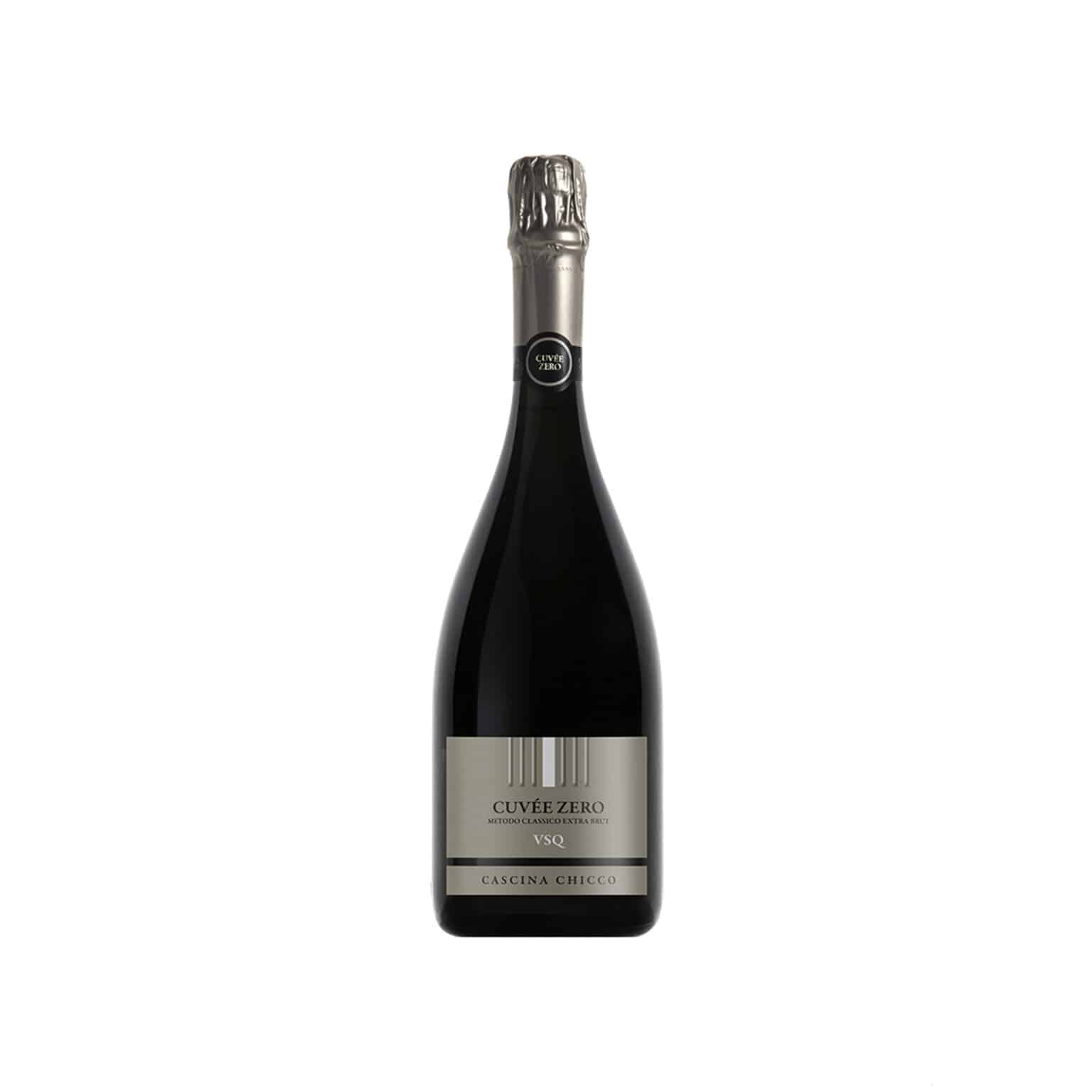 CASCINA CHICCO - VINO SPUMANTE DI QUALITA' BIANCO EXTRA BRUT - zero dosage - italian sparkling - la maison du vin