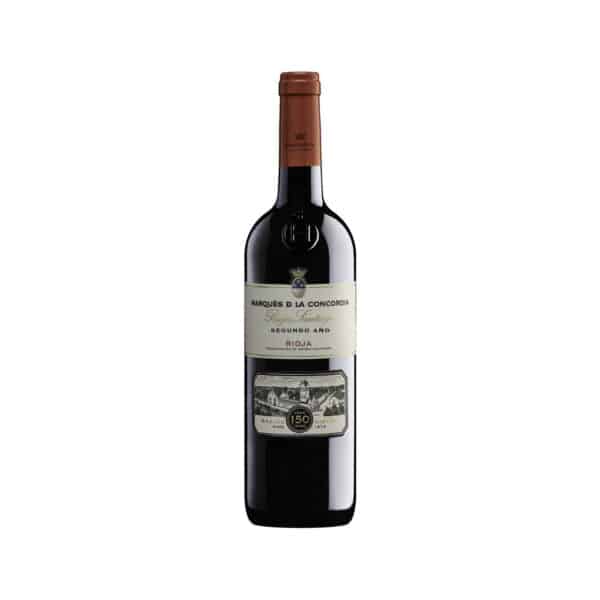 TEMPRANILLO MARQUES DE LA CONCORDIA - RIOJA SEGUNDO ANO, spanish wine online, la maison du vin