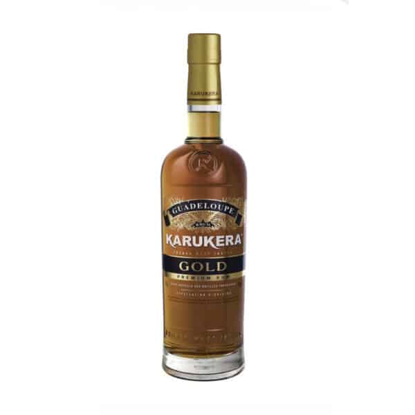 With a beautiful amber color, KARUKERA ® GOLD offers woody and vanilla notes then on the finish a fruity note of apricot and peach. With a beautiful amber color, KARUKERA ® GOLD offers woody and vanilla notes then on the finish a fruity note of apricot and peach. Round and balanced on the palate, the aromatic intensity of Gold makes it an ideal companion for successful cocktail preparations. rhum online, la maison du vin