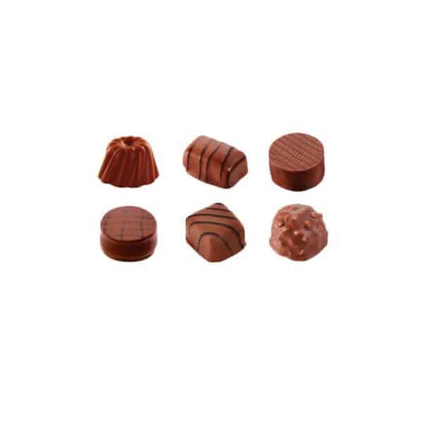 Maxim’s de Paris Connoisseurs gift box with 12 assorted milk chocolates, 120 g