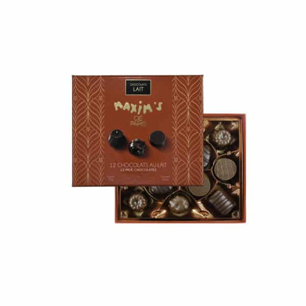 Maxims de paris - milk chocoaltes - la maison du vin - connai lait