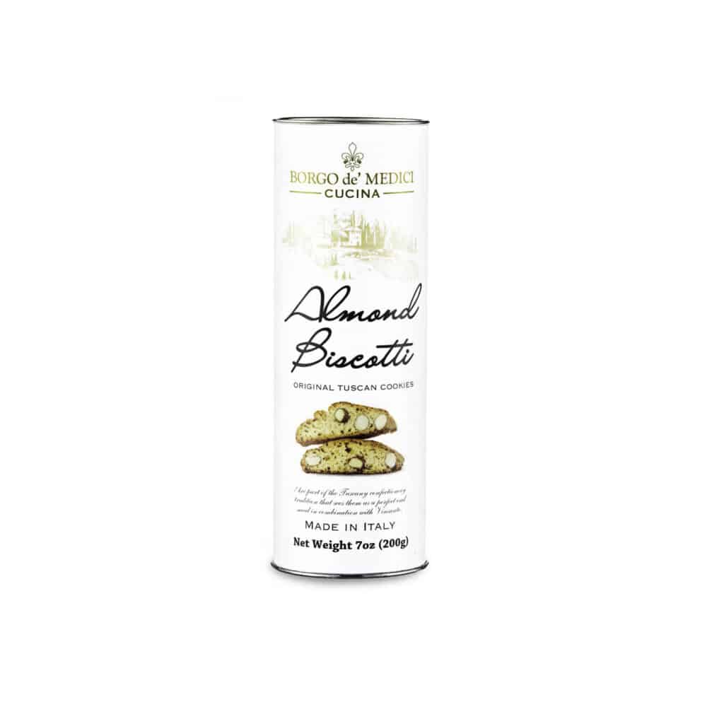 Almond Biscotti In Tube -borgo de medici - christmas cookies - coffee cookies -