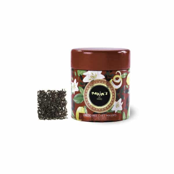 black tea, lemon essential oil, bergamot flavouring - maxim de paris - la maison du vin - cyprus tea