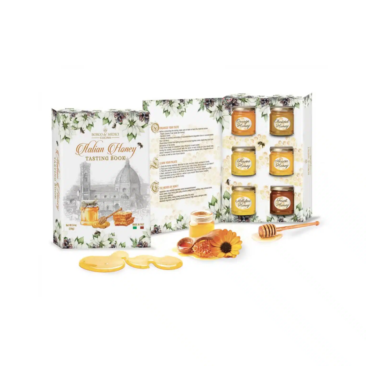 Italian Honey Book - borog de medici - La Maison du vin