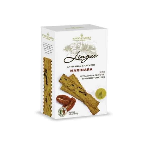 Lingue Marinara Tuscan Flatbread with Tomato & Oregano - LA MAISON DU VIN GOURMET PRODUCTS