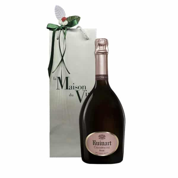 GIFT BAG WITH RUINART ROSE