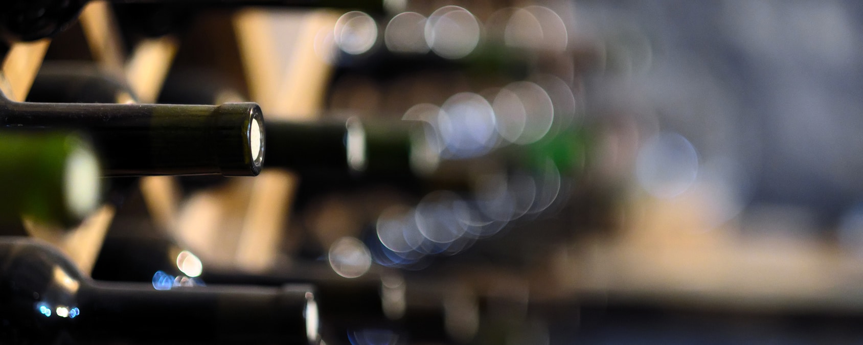 Professionally stored fine wines in the La Maison du Vin cellar in Cyprus