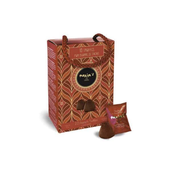 truffle cocoa powder, Maxim’s truffles -la maison