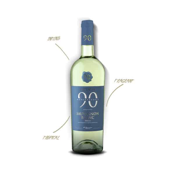 LATENTIA SAUVIGNON BLANC DOC FRIULI -la maison du vin -Novantaceppi