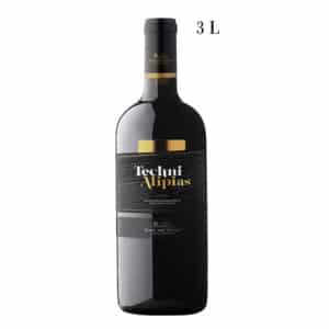 TECHNI ALIPIAS RED JEROBOAM 3 LITRES - wine art estate - large format - big bottle -double magnum - la maison du vin