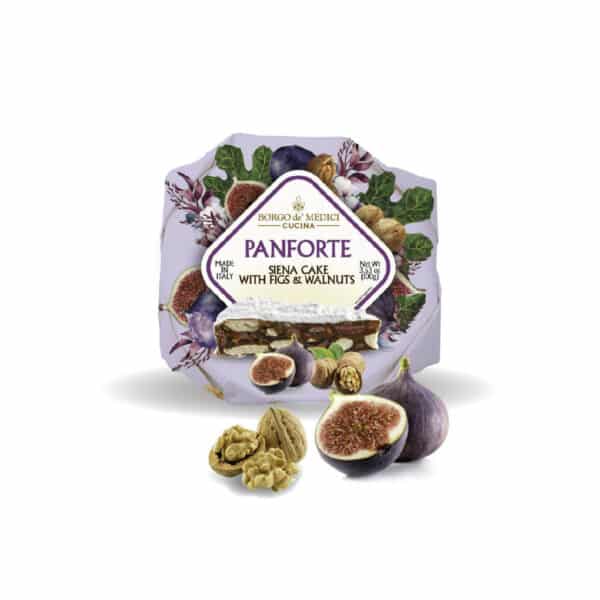 Panforte Cake With Figs & Walnuts - borgo de medici - italian sweets - la maison du vin
