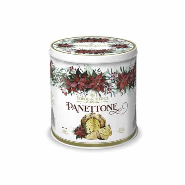 classic panetone in tin - christmas edition - la maison du vin