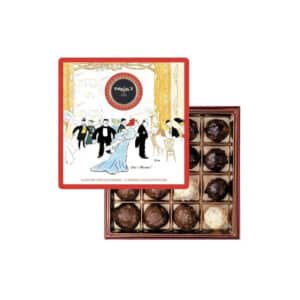 Maxim’s de Paris assorted chocolate rochers in a decorative 140g metal tin