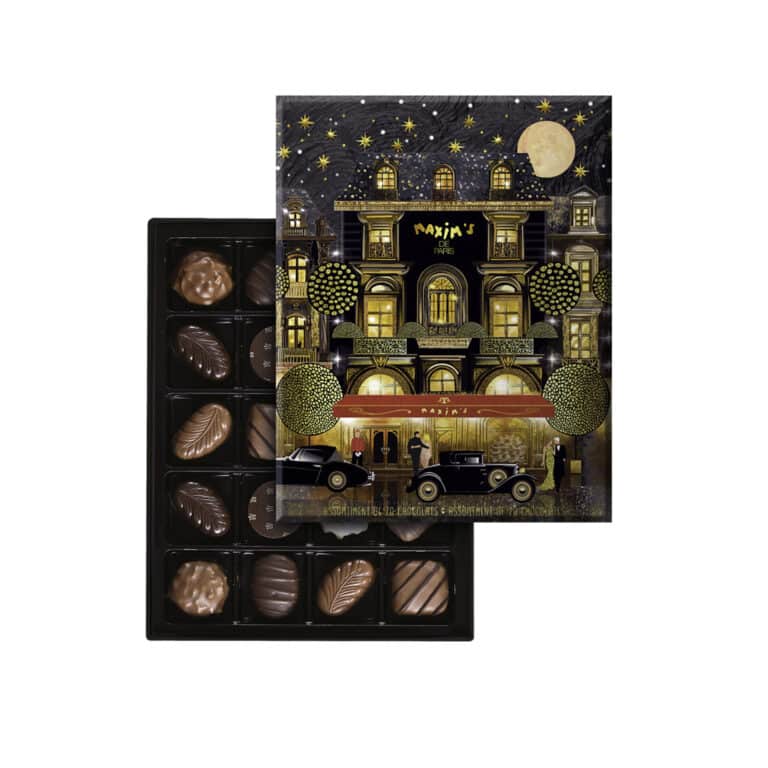 Chrismas Box of 20 assorted Maxim's gourmet chocolates