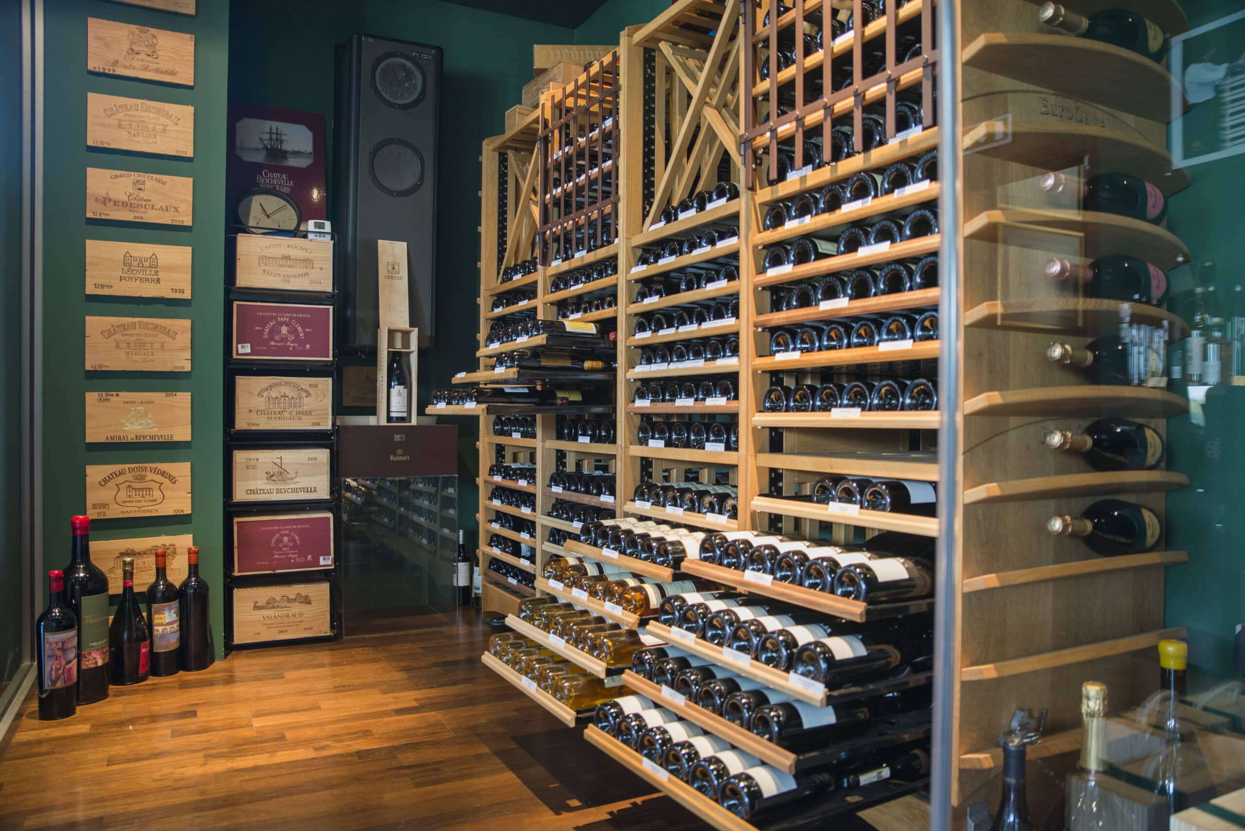 La Maison du Vin professional wine cellar with exclusive rare and fine wines in Limassol, Cyprus