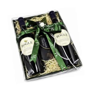 Luxury wine and chocolate gift tray by La Maison du Vin Cyprus with premium red wines, gourmet chocolates, and elegant gift packaging available online in Limassol Cyprus