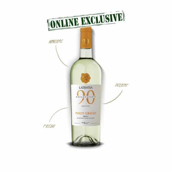 Pinot Grigio - Latentia - novanteceppi - online exclusive - buy wines online cyprus - la maison du vin