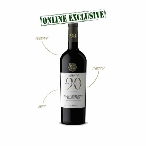 LATENTIA NOVANTACEPPI MONTEPULCIANO D ' ABRUZZO - online exclusive - la maison du vin -
