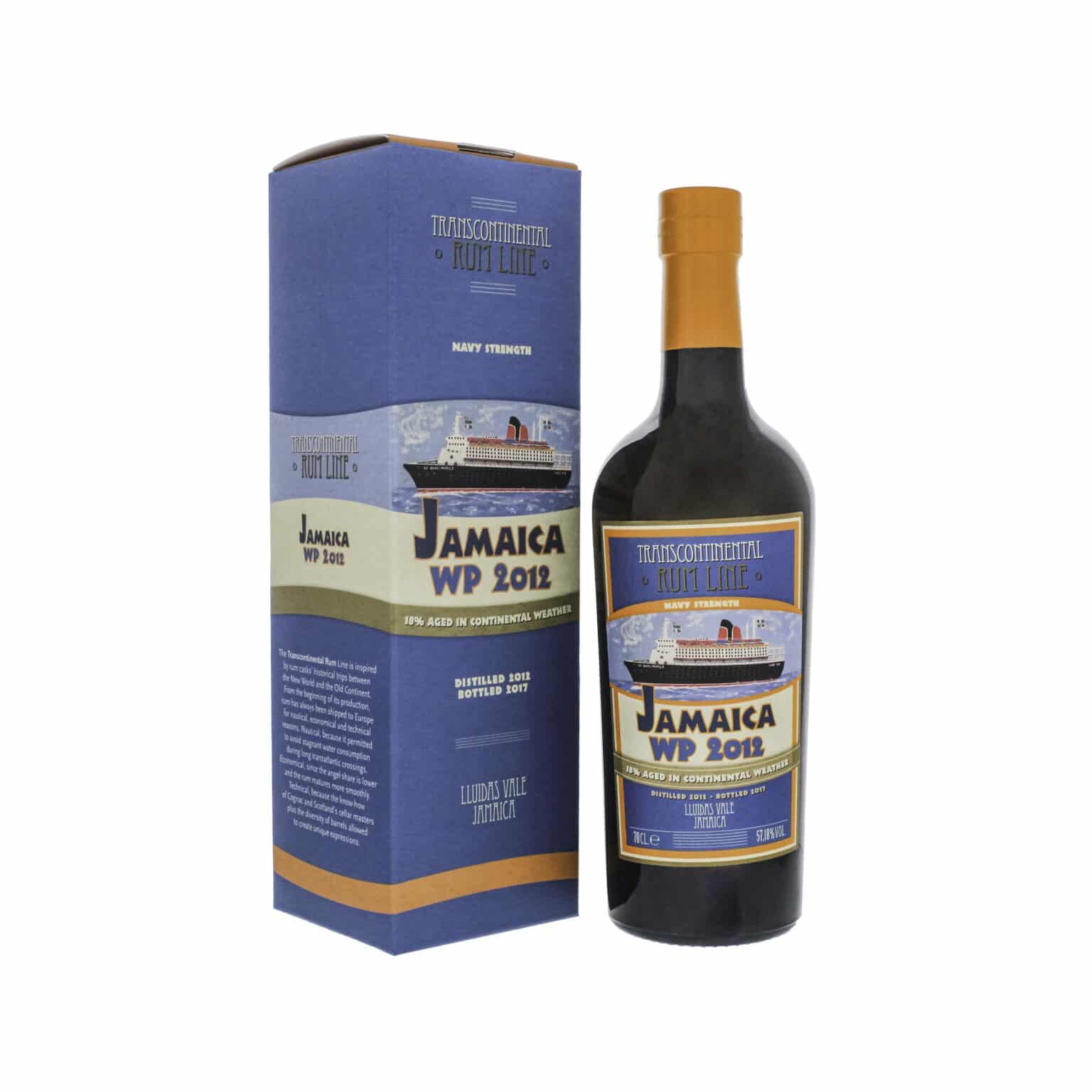 Transcontinental Rum Line Navy Strength Jamaica - la maison du vin - spirits online cyprus
