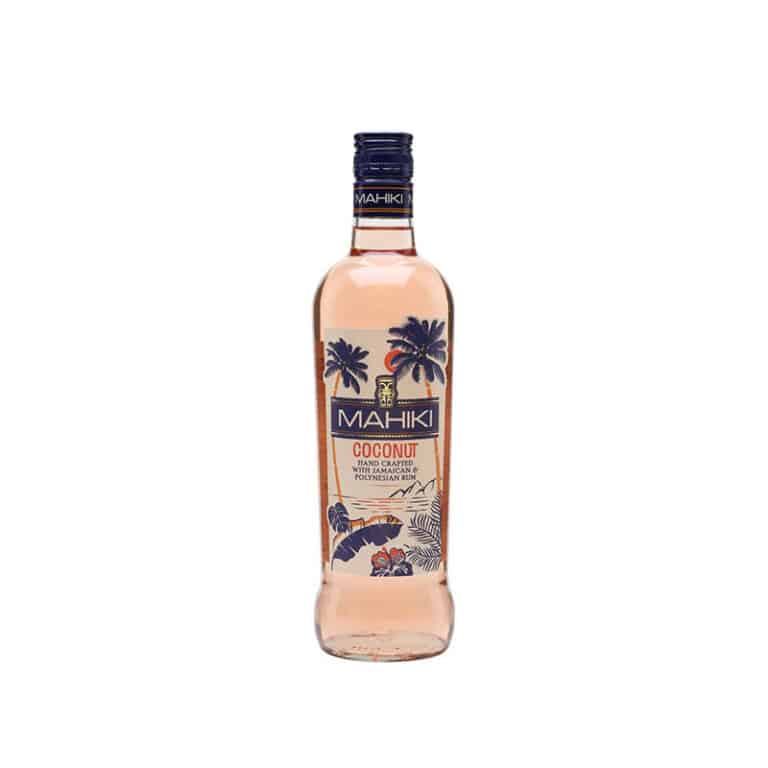 Mahiki Coconut Rum Liqueur is refined with Jamaican and Polynesian rum combined with fresh Samoan coconuts.