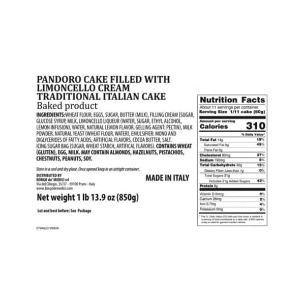 gourmet pandoro - panettone - borgo de meidic cyprus - la maison du vin