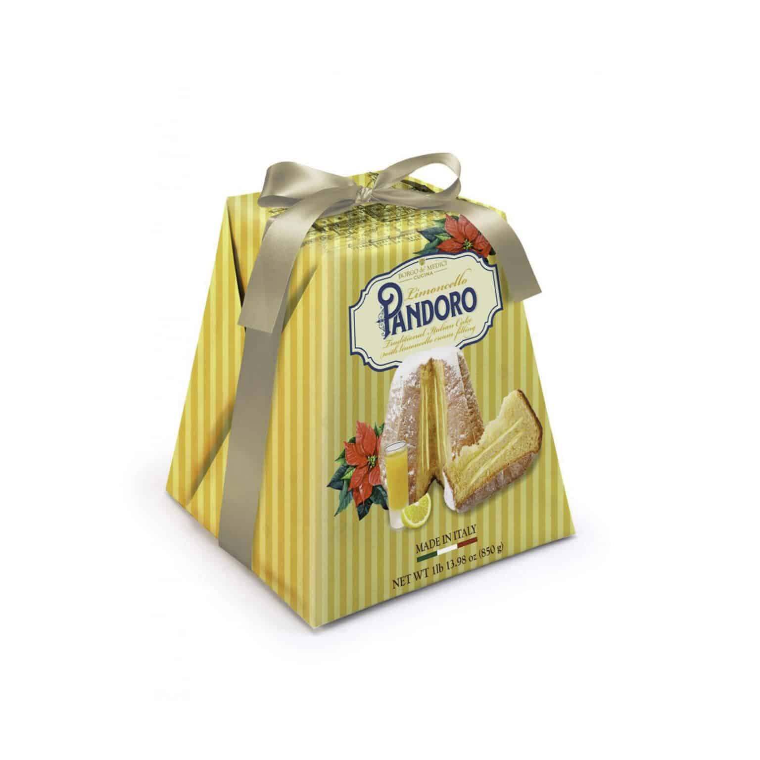 PANDORO LIMONCELLO CREAM FILLED 850G - BORGO DE MEDICI