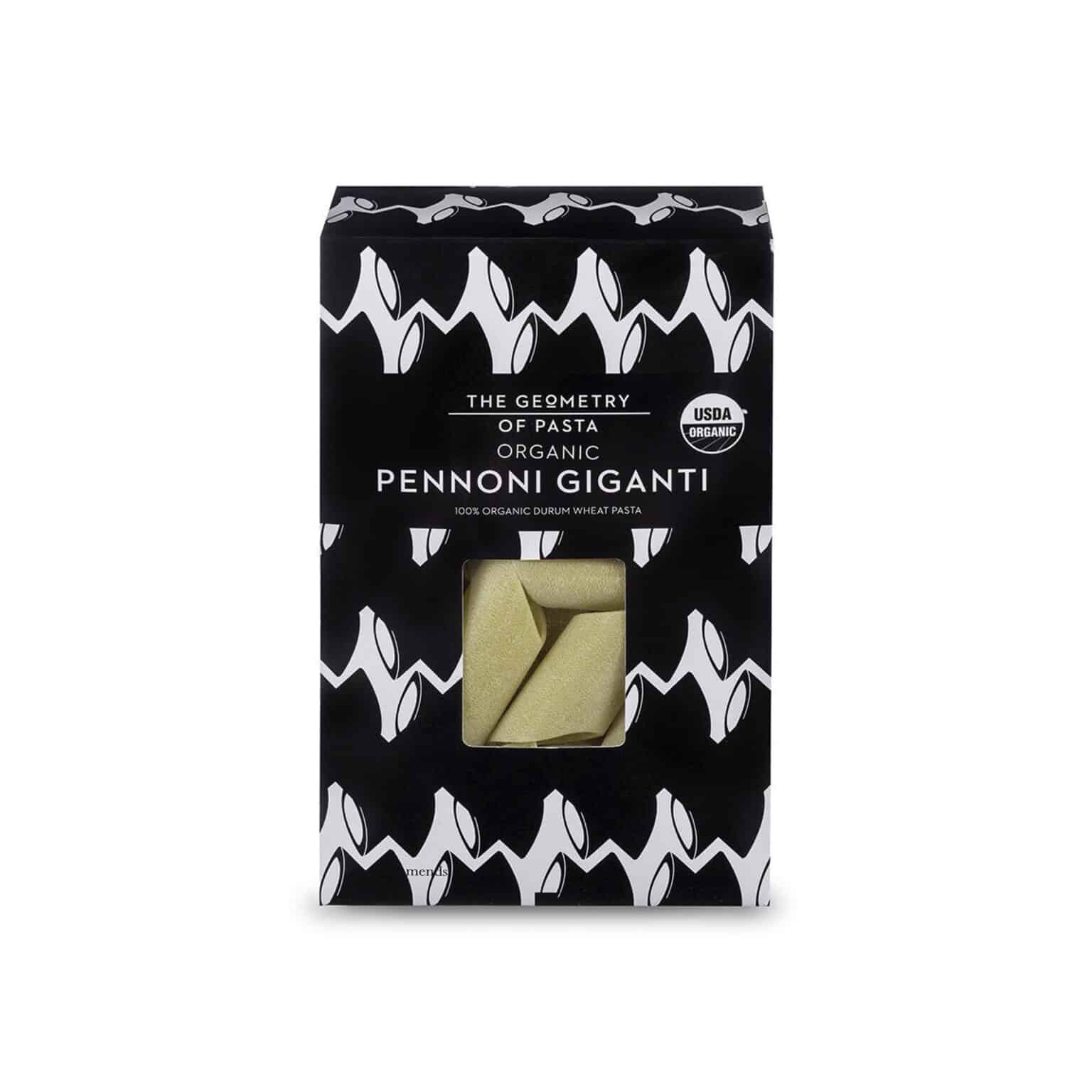 Pennoni Giganti Organic Geometry Of Pasta Black Box