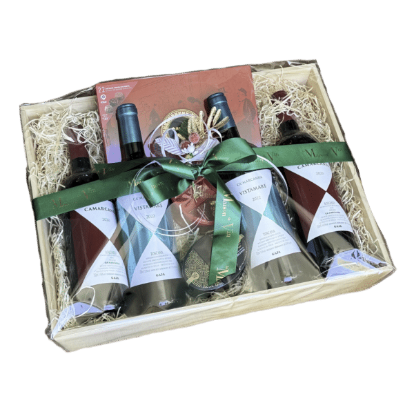 GAJA WINES - GIFT BASKET - GIFT TRAY - LA MAISON DU VIN - LIMASSOL CYPRUS