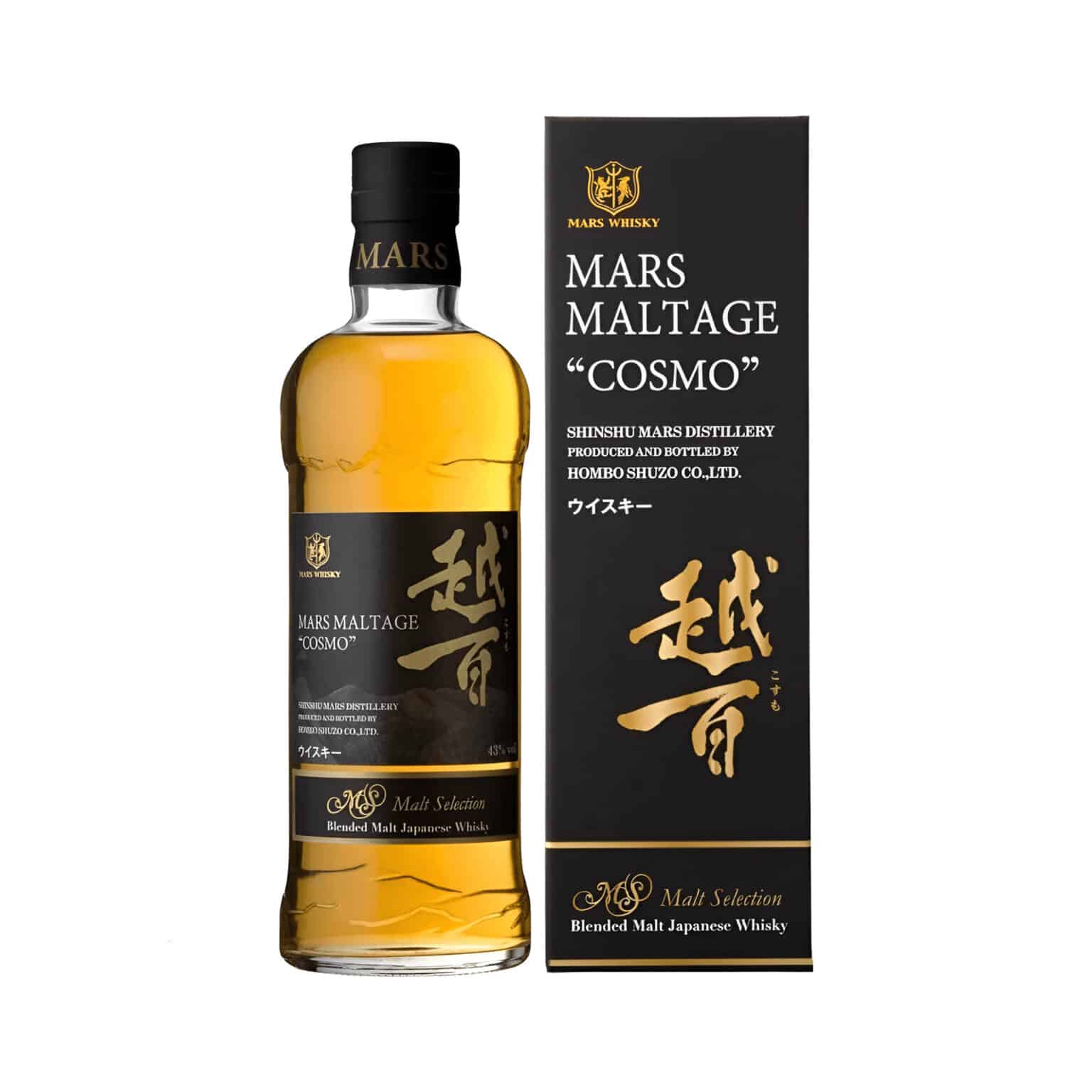 Mars Maltage Cosmo - japanese whisky - blended malt whiskey - Shinshu -la maison du vin