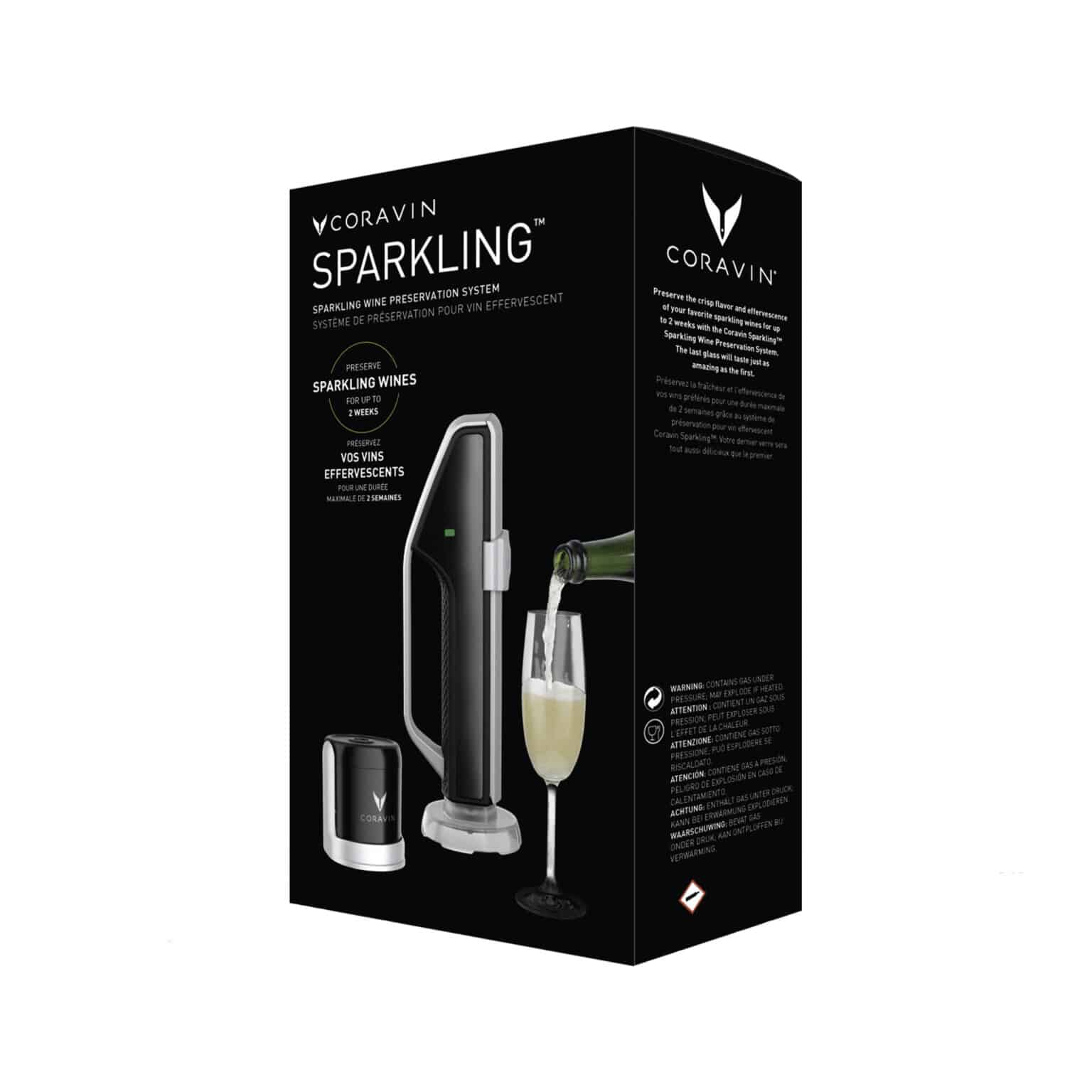 CORAVIN Sparkling Wine Preservation System - la maison du vin - cyprus