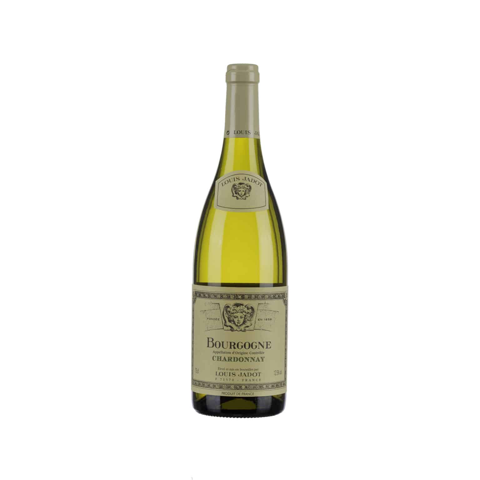 The Bourgogne Chardonnay is a blend of various grapes coming mainly from Côte d'Or and Mâconnais. la maison du vin - louis jadot, bourgogne chardonnay