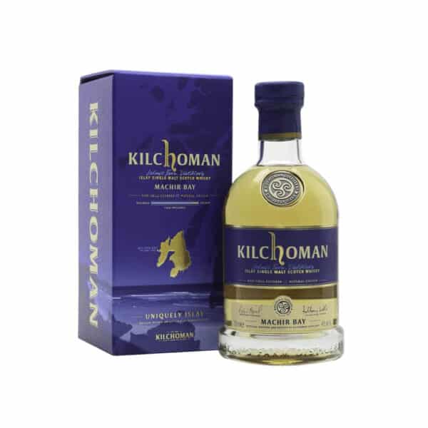KILCHOMAN MACHIR BAY SCOTCH WHISKY 700ML, whisky online, whiskey online, cyprus whisky online shop, la maison du vin - Kilchoman Machir Bay is a single malt full of character, characterised by notes of ash and smoke, candied citrus fruits, earth, malted barley and pepper.