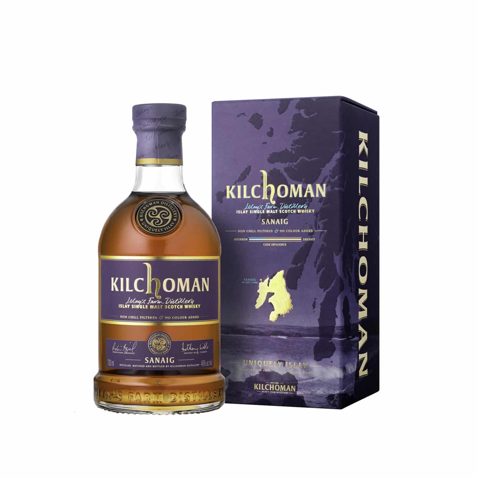 Kilchoman Sanaig, whisky, scotch, la maison du vin, whisky online Islay Whisky