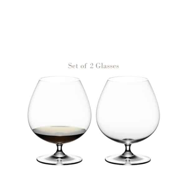 RIEDEL VINUM BRANDY SET OF 2 GLASSES (6416/18) The Brandy glass is perfect for concentrating the nuances of the spirit's bouquet. Riedel cyprus, La maison du vin online store