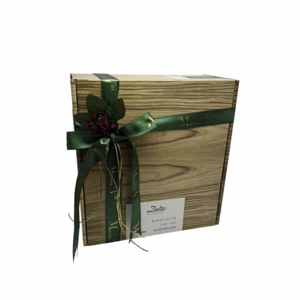 GIFT BOX – ZALTO DENK ART BURGUNDY OF 2 GLASSES (11102) - wine glasses - gift set , la maison du vin