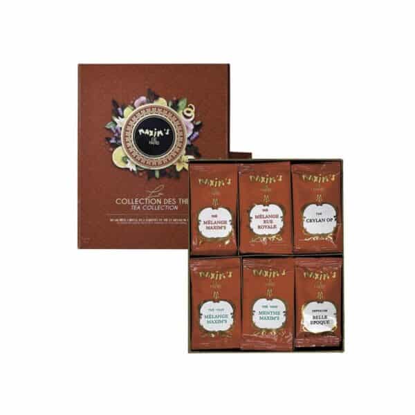 MAX 1304 - TEA COLLECTION 30 BAGS, maxims de paris, cyprus tea, buy tea online, la maison du vin