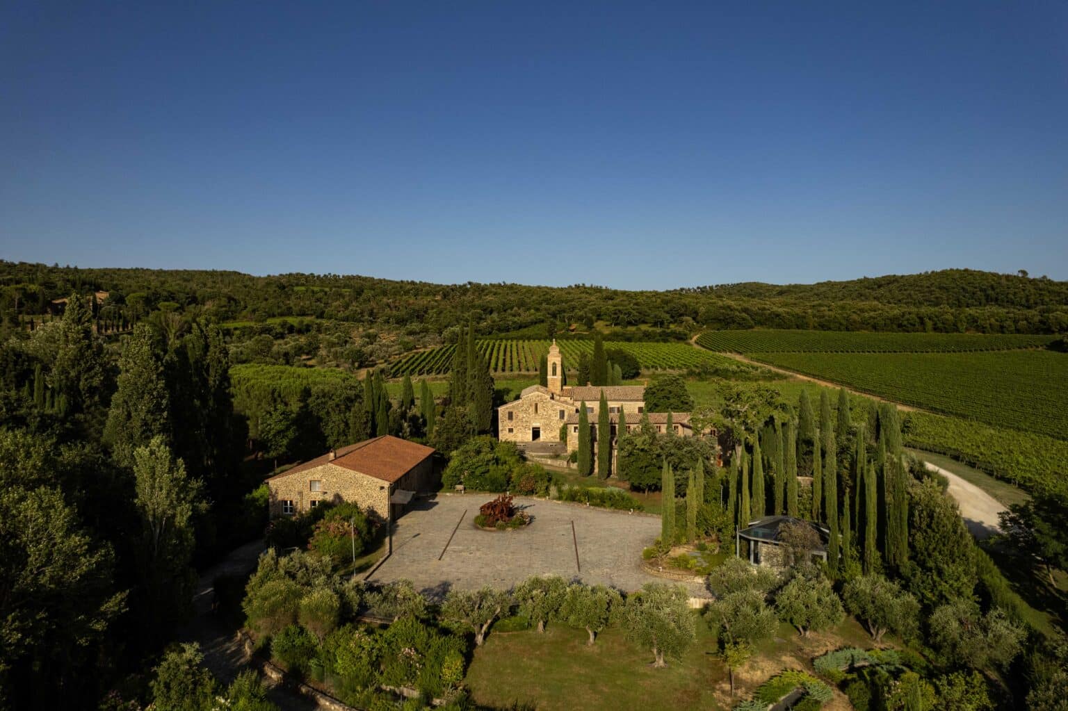 Pieve Santa Restituta – Gaja’s Brunello Estate in Montalcino Pieve Santa Restituta is the Gaja family’s celebrated estate in the heart of Brunello di Montalcino, Tuscany. Acquired by Angelo Gaja in 1994, this historic winery is named after a 4th-century church located on the property.