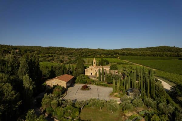 Pieve Santa Restituta – Gaja’s Brunello Estate in Montalcino Pieve Santa Restituta is the Gaja family’s celebrated estate in the heart of Brunello di Montalcino, Tuscany. Acquired by Angelo Gaja in 1994, this historic winery is named after a 4th-century church located on the property.