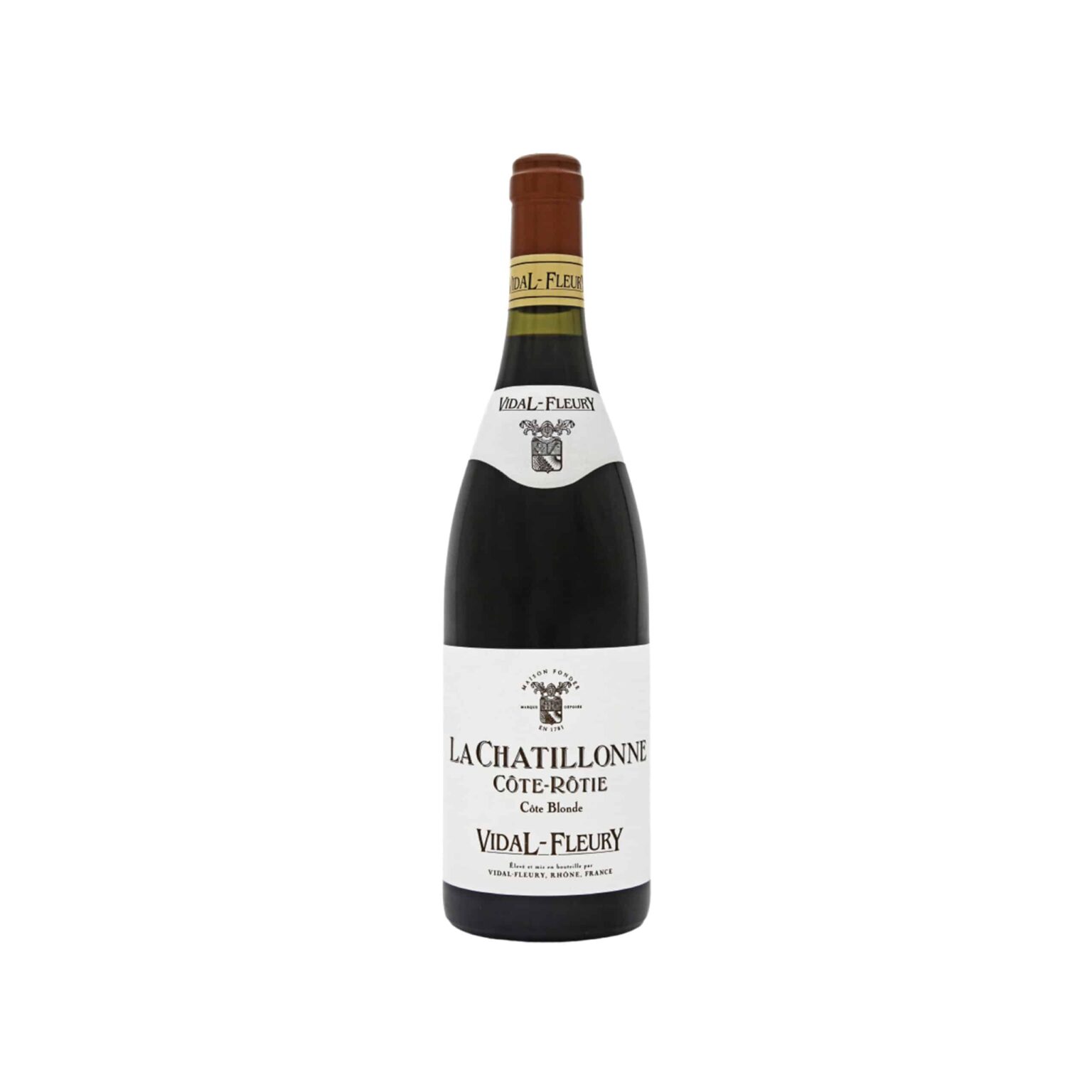 Côte-Rôtie La Chatillonne Côte Blonde, vidal fleury, la maison du vin, rhone valley