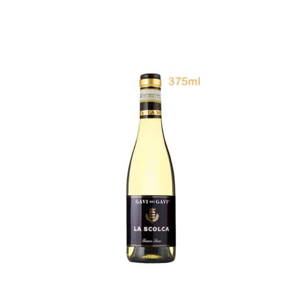 La scolca Gavi dei gavi - italian white wine - La maison du vin- halg bottle wine - small bottle wine